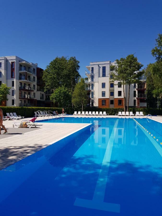 Apartament Pomaranczowy Z Basenem,Sauna-Blisko Morza. Kołobrzeg Eksteriør billede