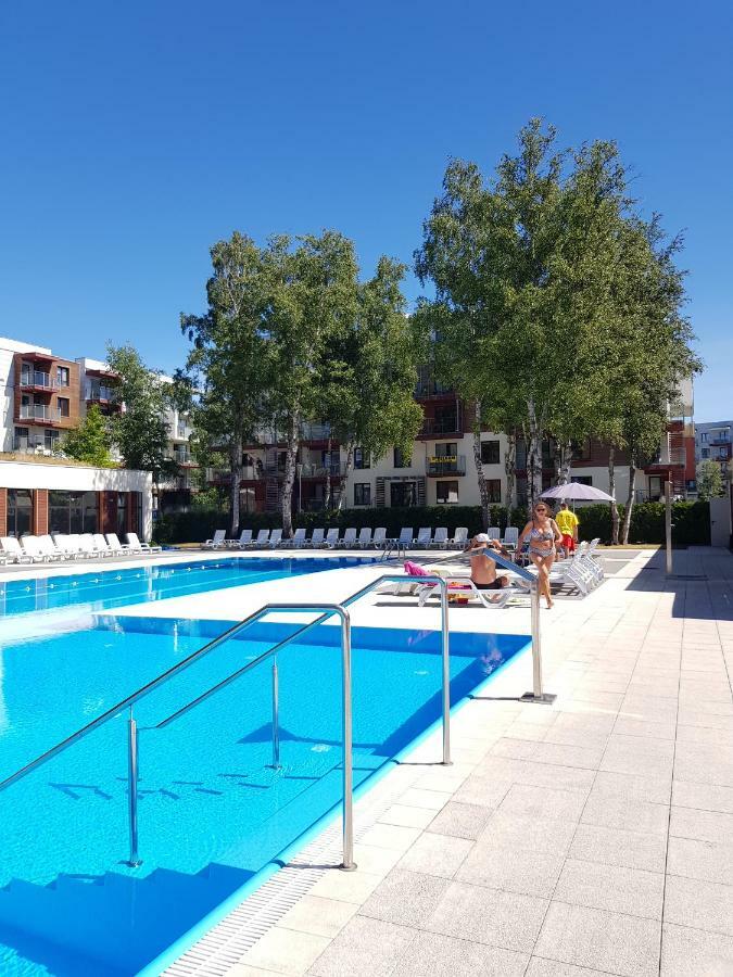 Apartament Pomaranczowy Z Basenem,Sauna-Blisko Morza. Kołobrzeg Eksteriør billede